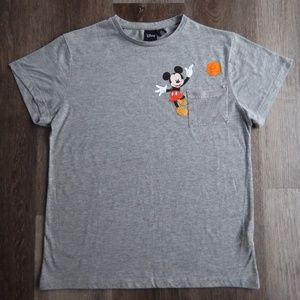 Disney Mickey Mouse Basketball Pocket Shirt
